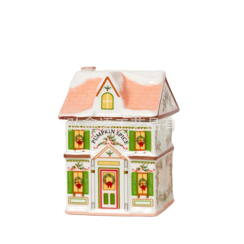 Holiday Village Spice House Set