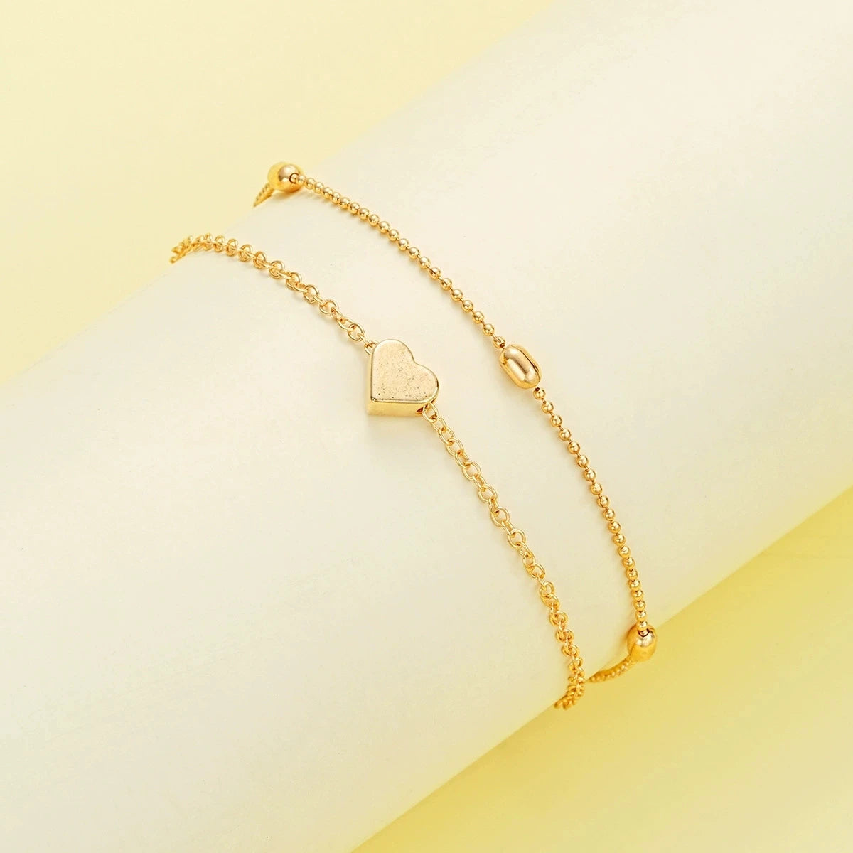 Pearl Heart Jewelry Set