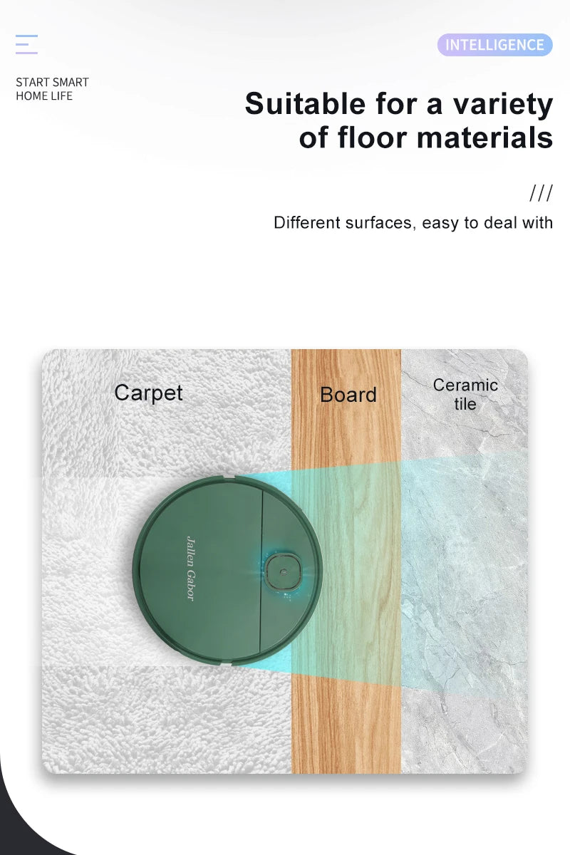 3 In 1 Wireless Vacuum Cleaner Sweeping Robots