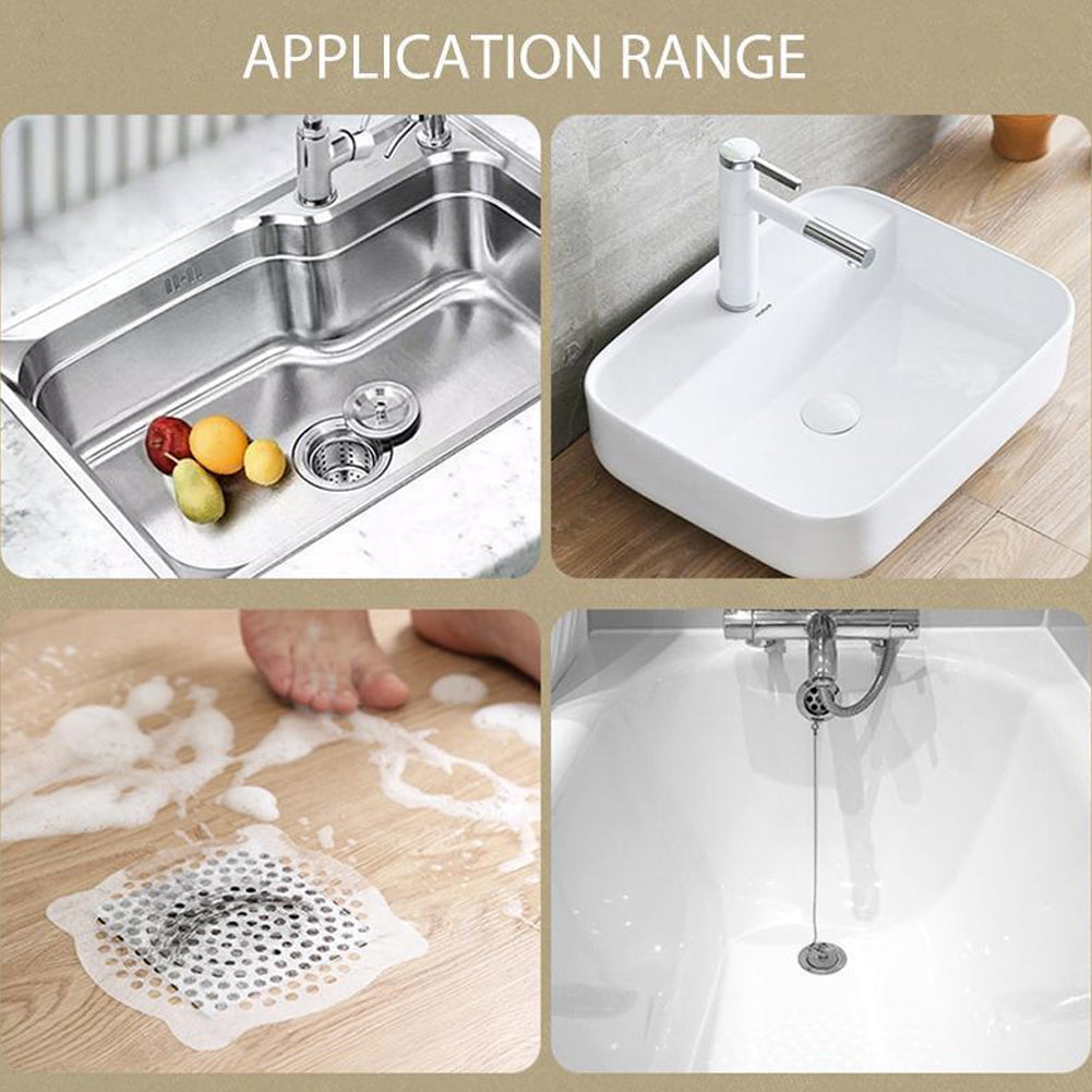 20pcs Disposable Bathroom Anti-Blocking Strainer