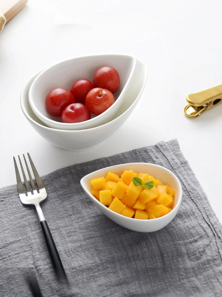 Water Drop Ceramic Bowl