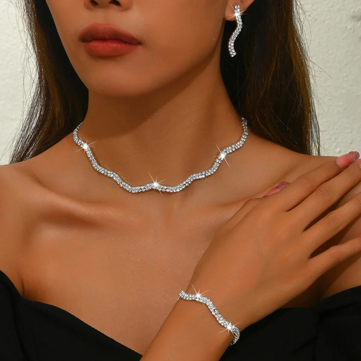 Crystal Jewelry Set