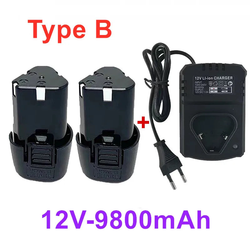 Original 12V 9800mAh type B electric lithium-ion battery
