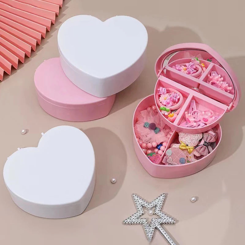Heart Shaped Jewellery Storage Box