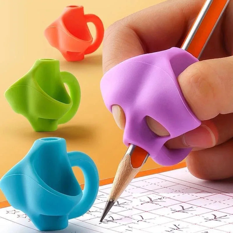 Tripod Pencil Silicon Gripper 5/10/20pcs