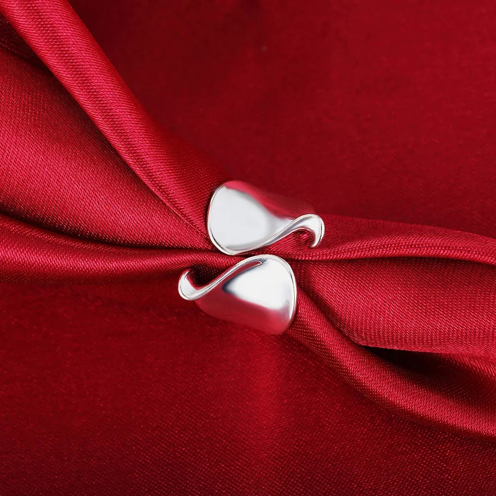 Charm 925 Sterling Silver Ring