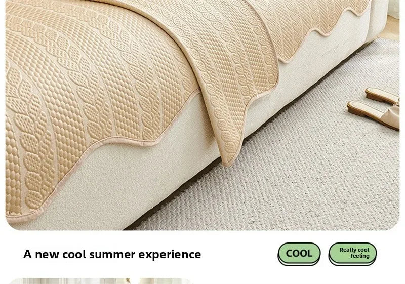 Ice Silk Sofa Slipcover