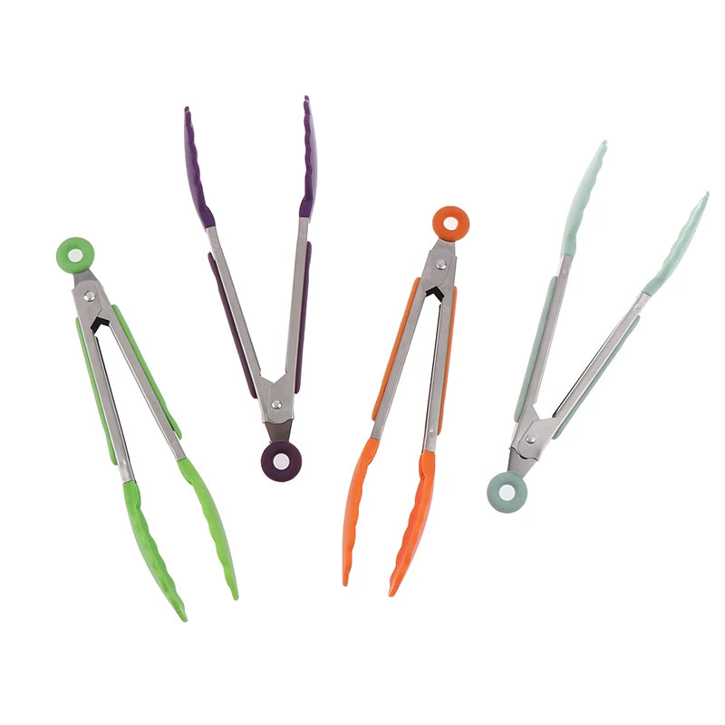 Silicone BBQ Grilling Tong