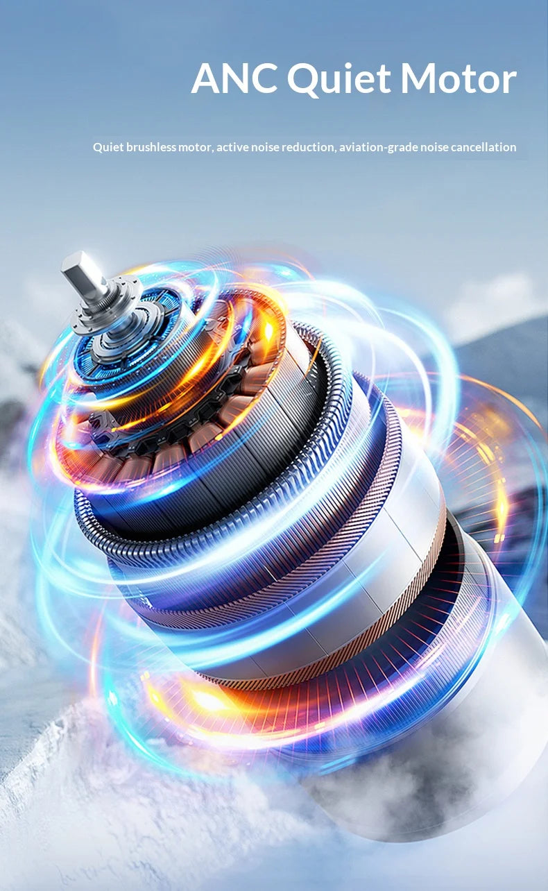 Ice compress high-speed cooling fan