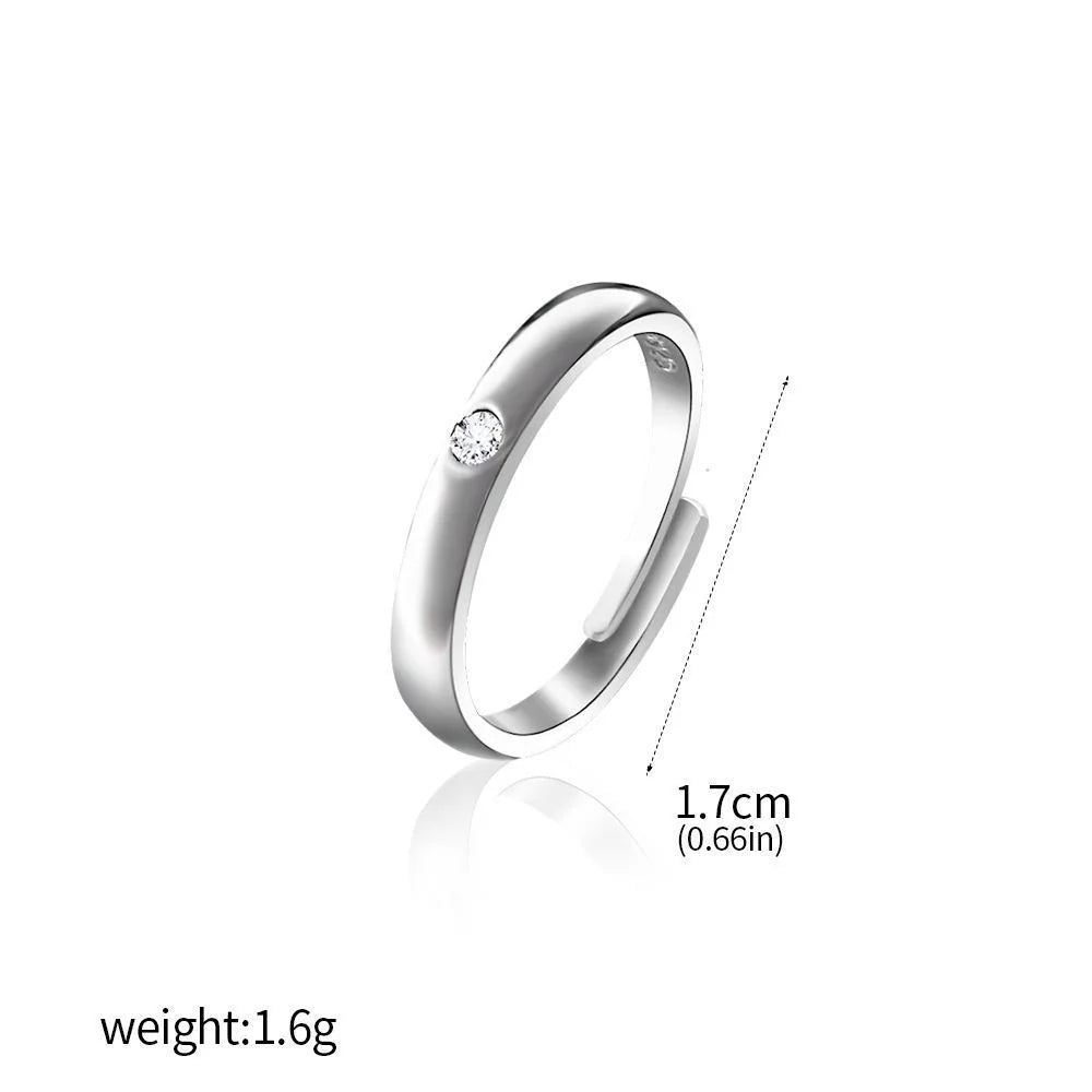 Anime Jujutsu Kaisen Yuta Okkotsu Stainless Steel Couple Rings