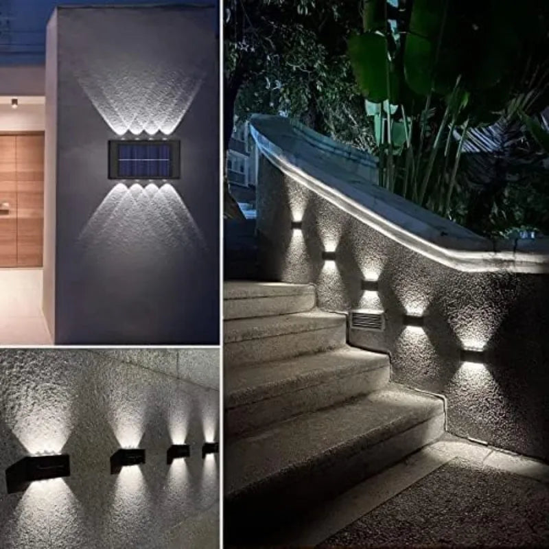 Outdoor Solar LED Wall Lights