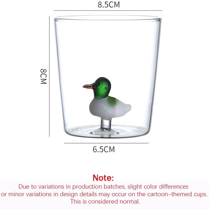 3D Creative Glass Cups