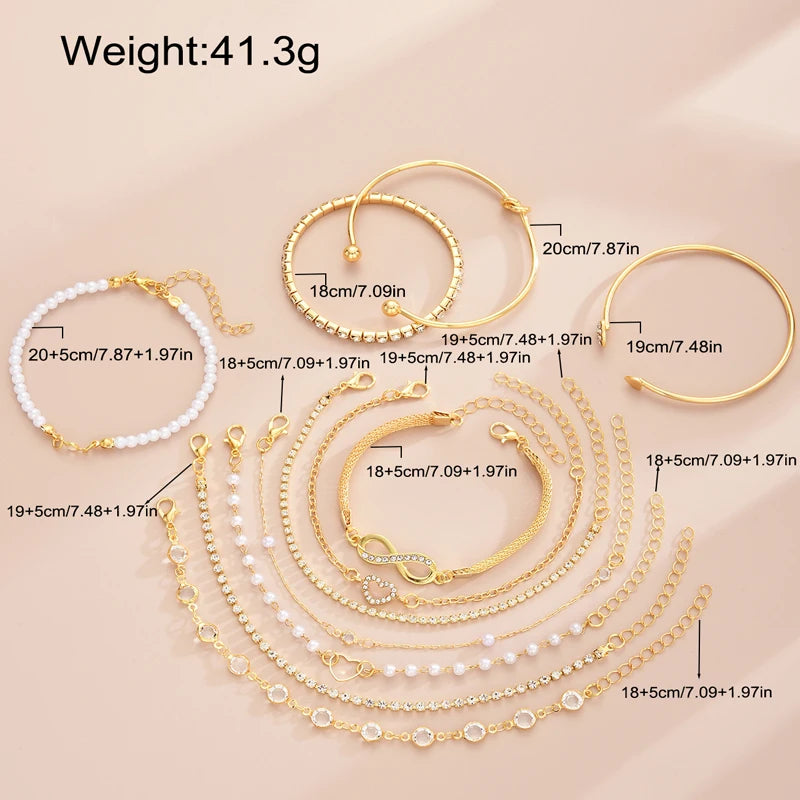 11 Pcs Bracelets for Women