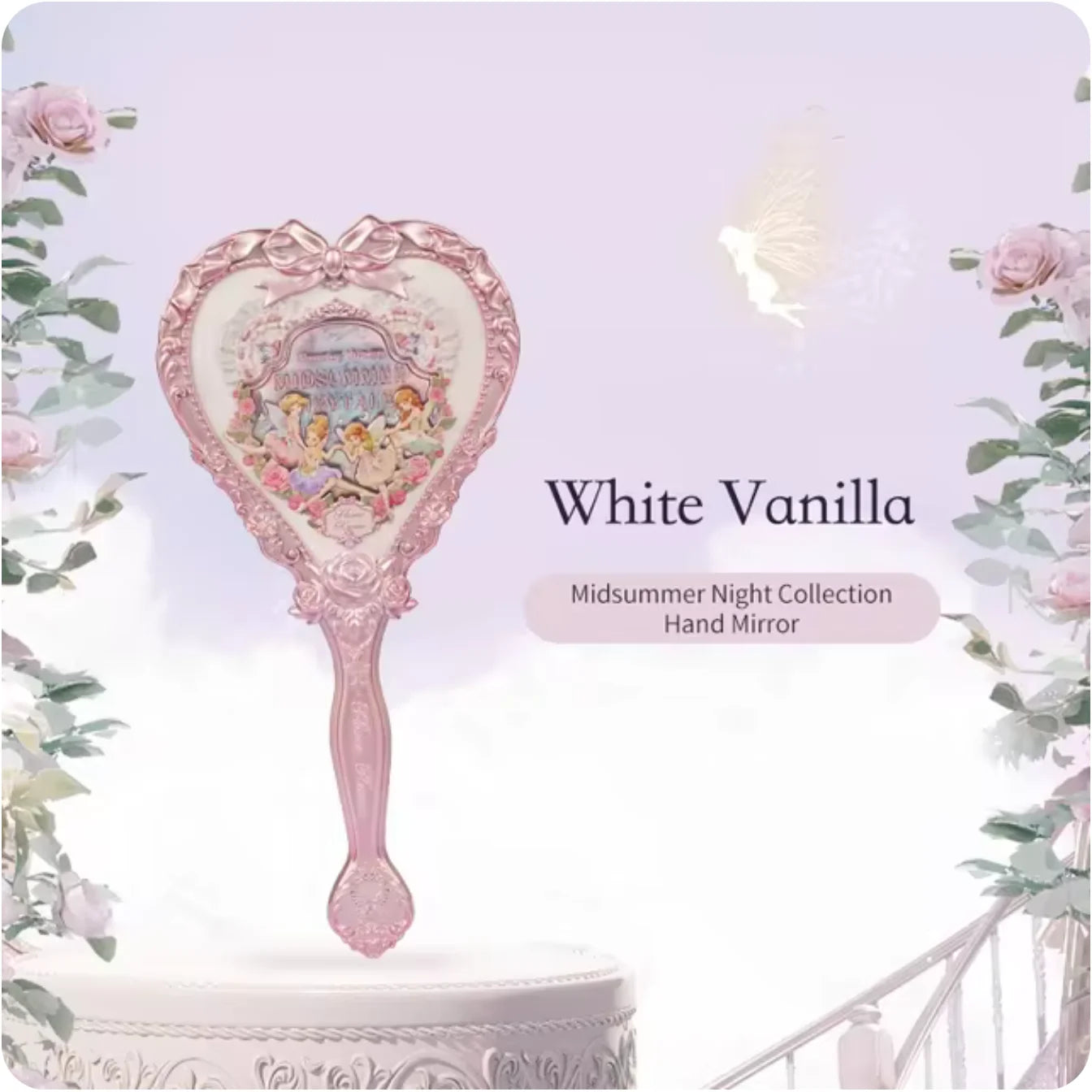 Flower Knows All Series Hand Held Mirror