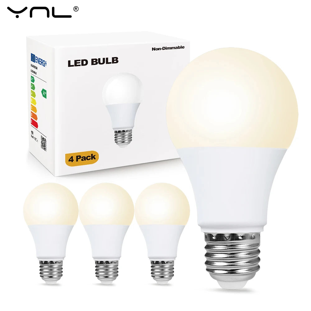 4pcs/lot E27 LED Bulb