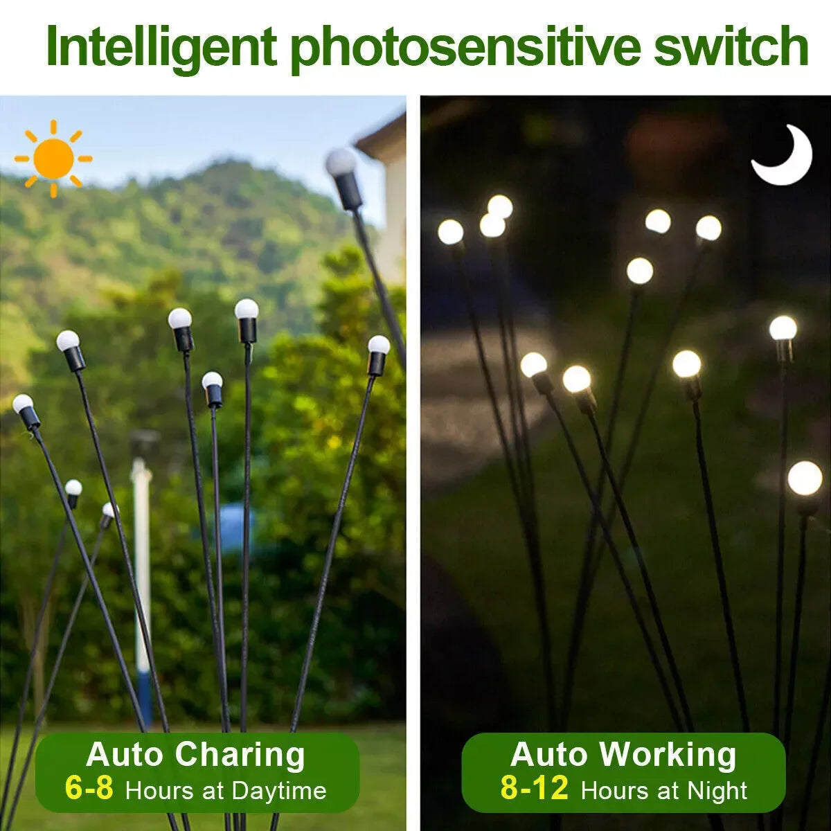 Outdoor LED Solar Firefly Lights
