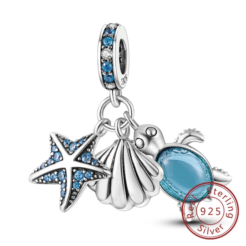 Charm for Bracelet flower and plant theme