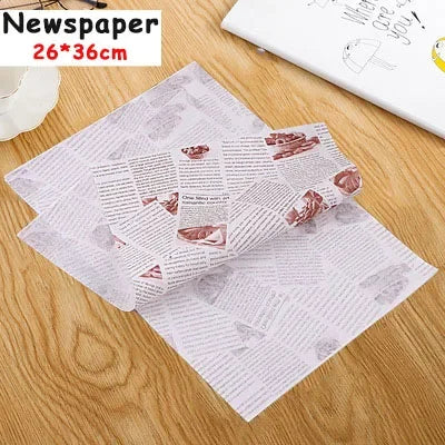 100 Sheets Oil-Proof Wax Paper