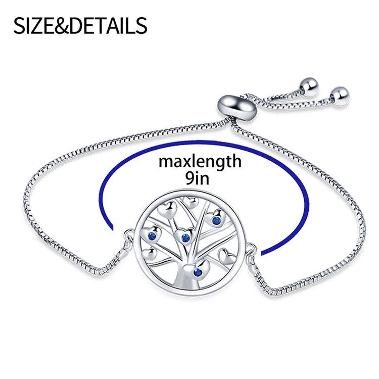 925 Silver Lucky Symbol Zircon Bracelet