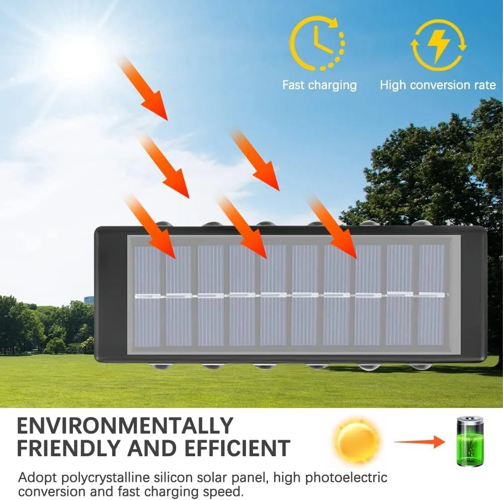 Outdoor Solar LED Wall Lights
