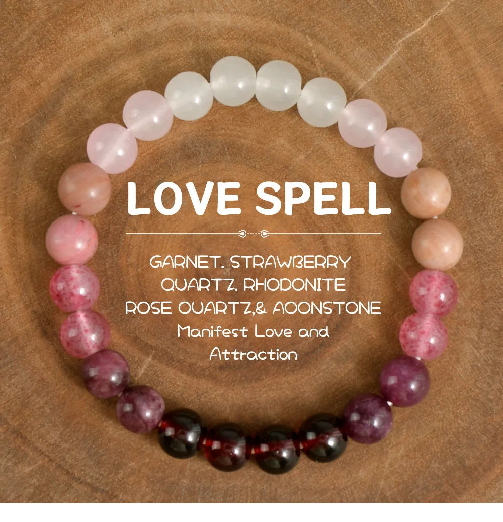 Pink Amethyst Bracelet