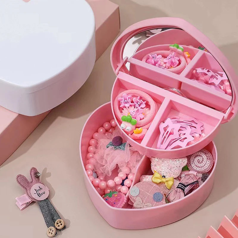 Heart Shaped Jewellery Storage Box