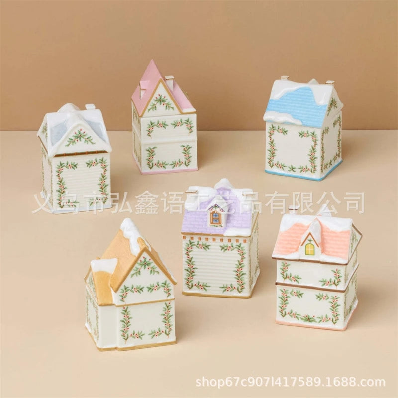 Holiday Village Spice House Set
