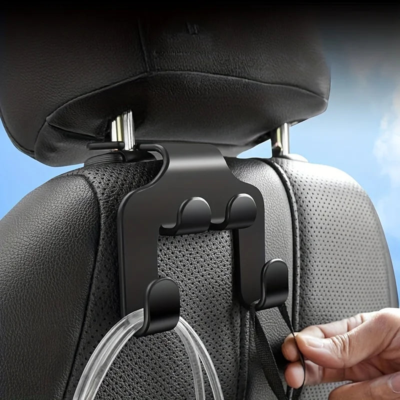 2pcs Car Seat Headrest Hanging Hook