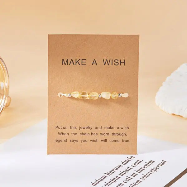 12 Constellation Natural Stone Beads Bracelet