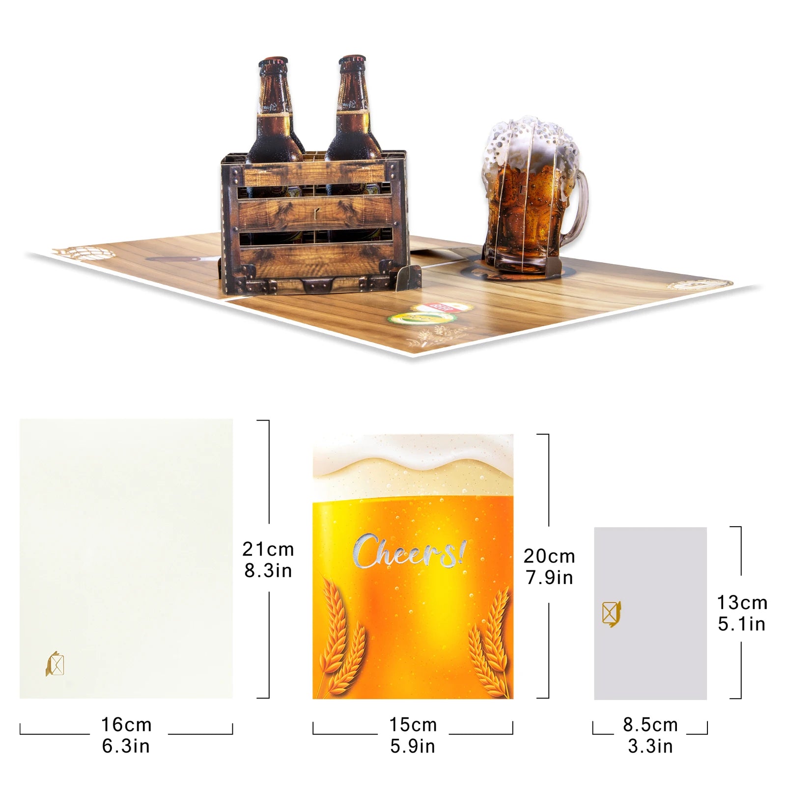 3D Pop-Up Father's Day Greeting Card