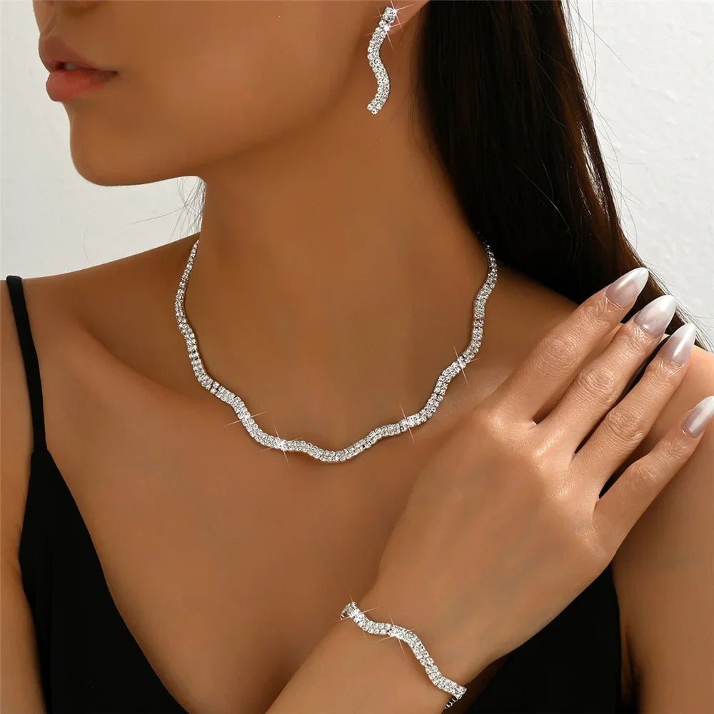 Crystal Jewelry Set