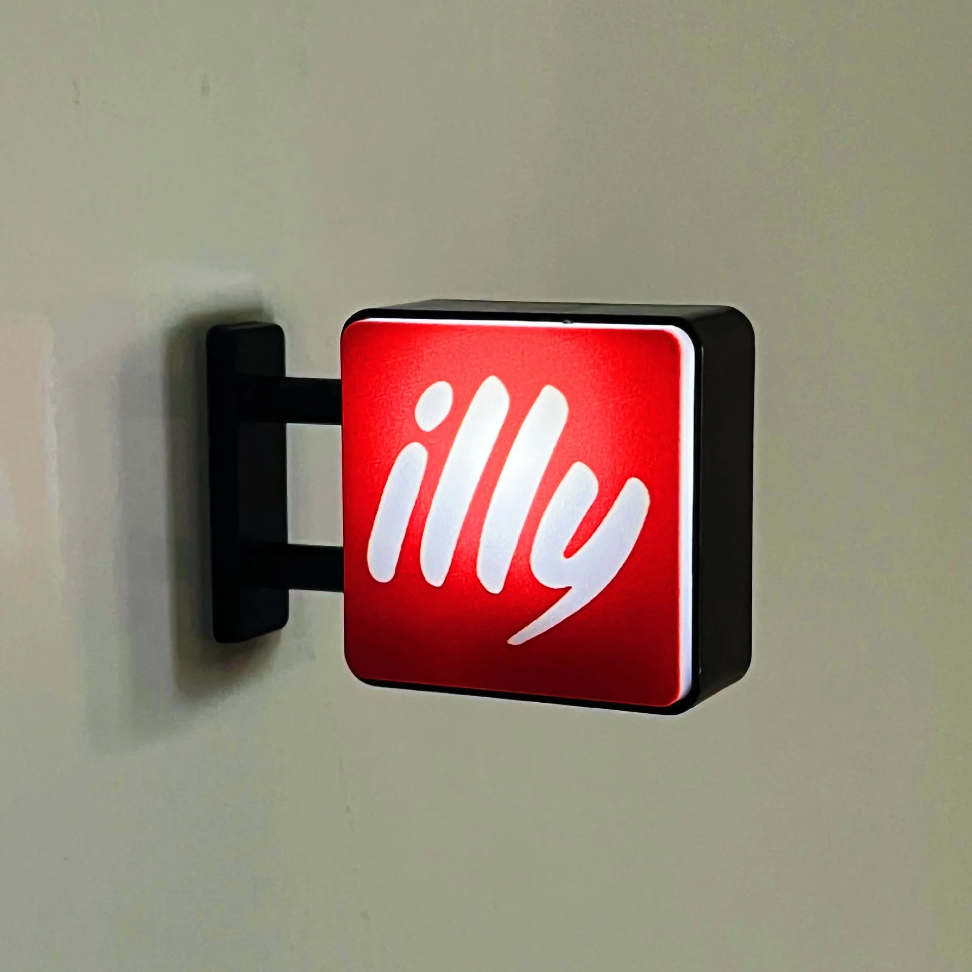World Classic Coffee Light Sign Fridge Magnet