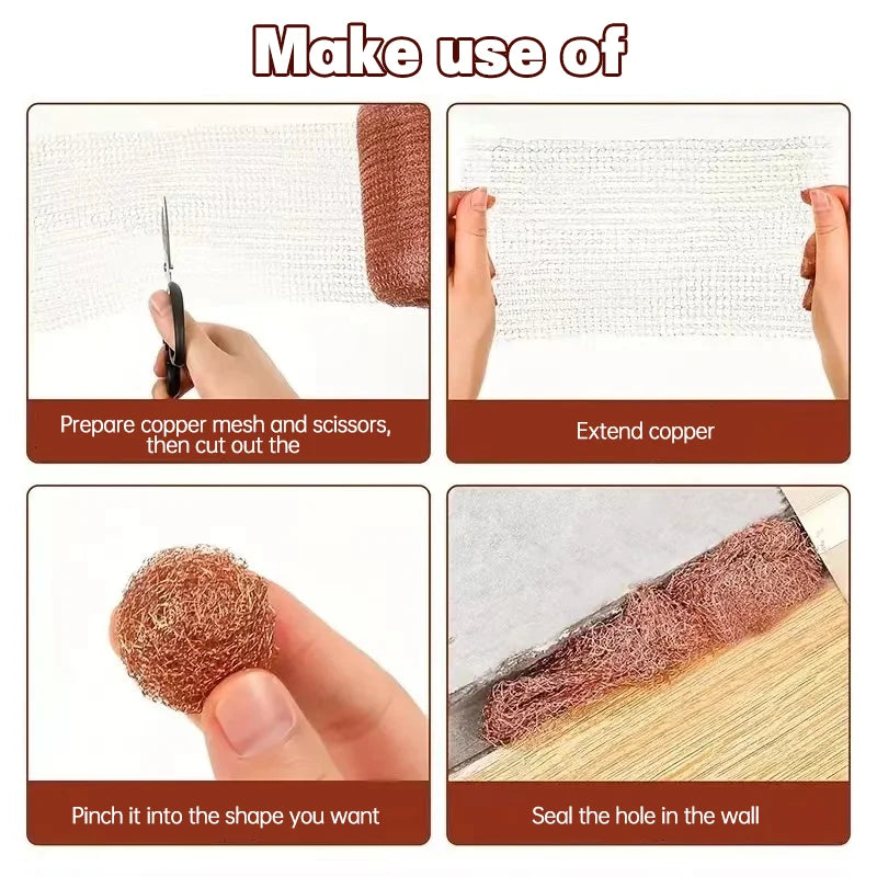 Anti-Pest Copper Mesh Garden Protection