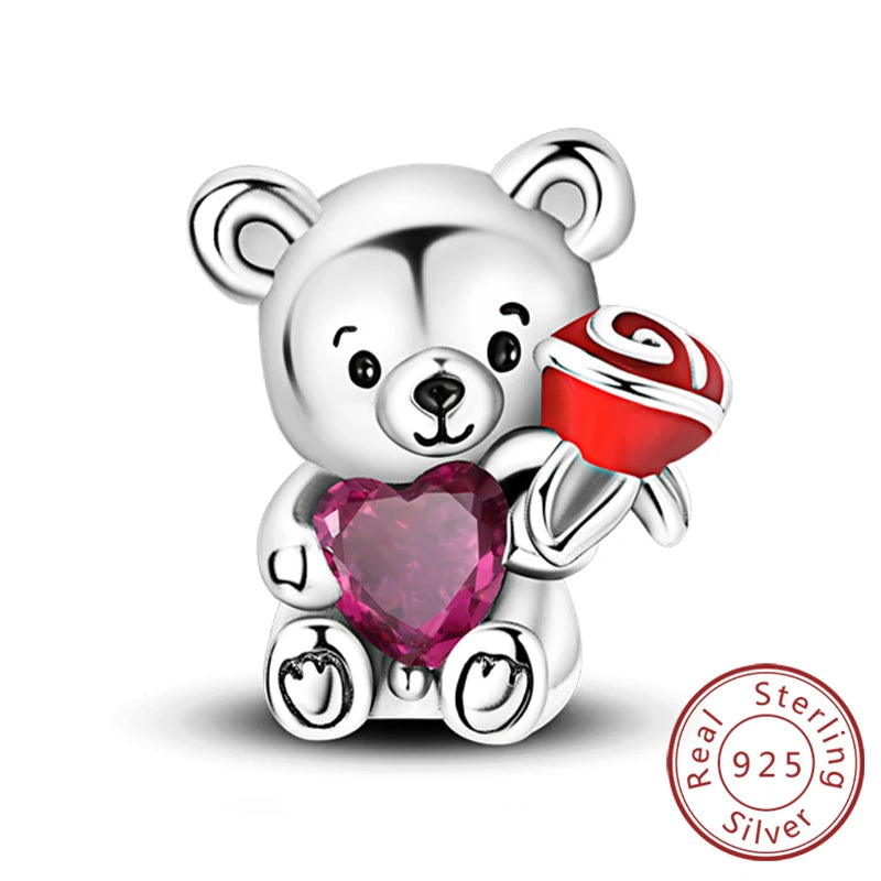 Charm for Bracelet flower and plant theme