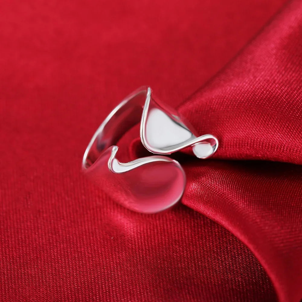Charm 925 Sterling Silver Ring