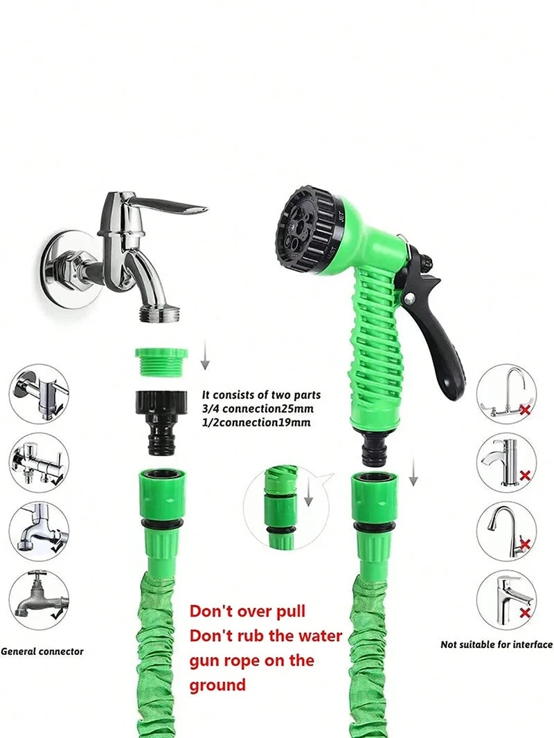 2024 Expandable High-Pressure Watering Hose