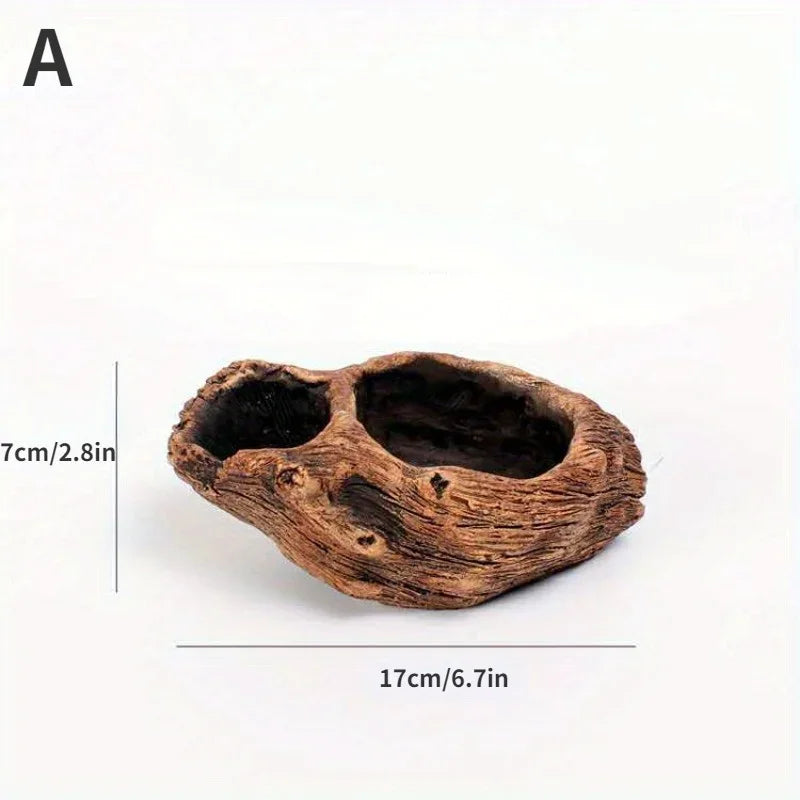 Creative Retro Cement Imitation Tree Stump Root Flower Pot