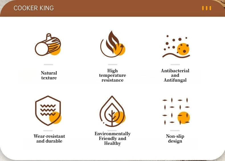 COOKER KING 4 in1 Cooking Tool Set