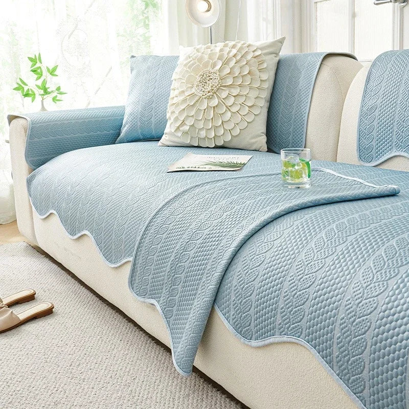 Ice Silk Sofa Slipcover