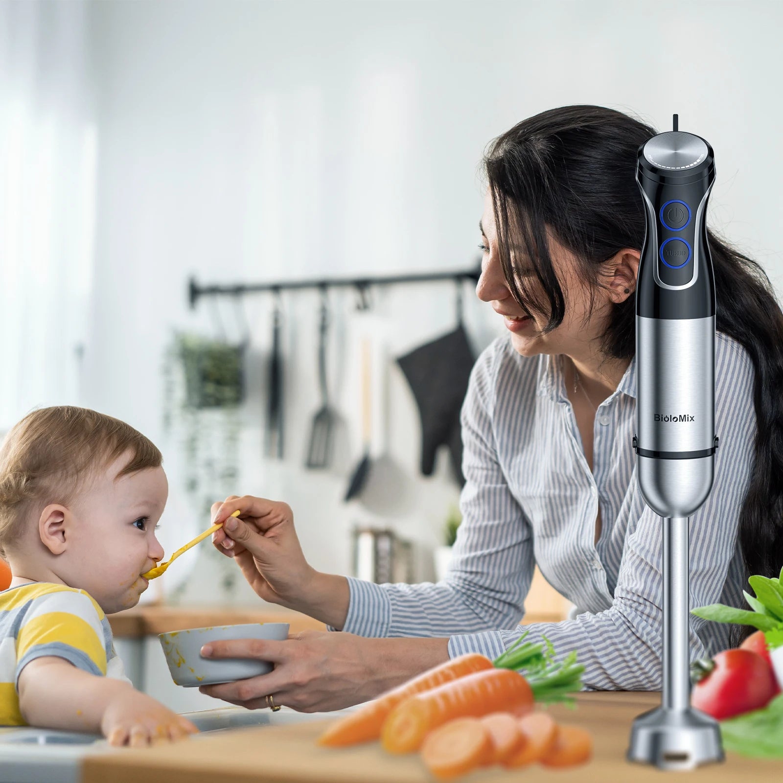 BioloMix 5 in 1 Immersion Hand Blender