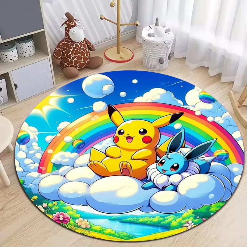 Pikachu Inspired Bedroom Nonslip Floor Mat