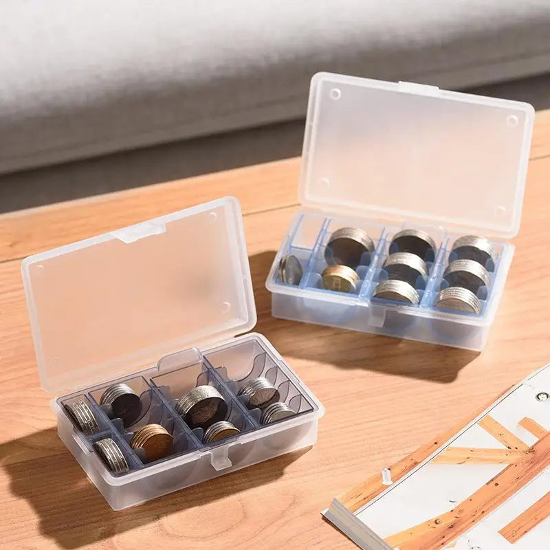 1PC Multifunctional Coin Storage Box