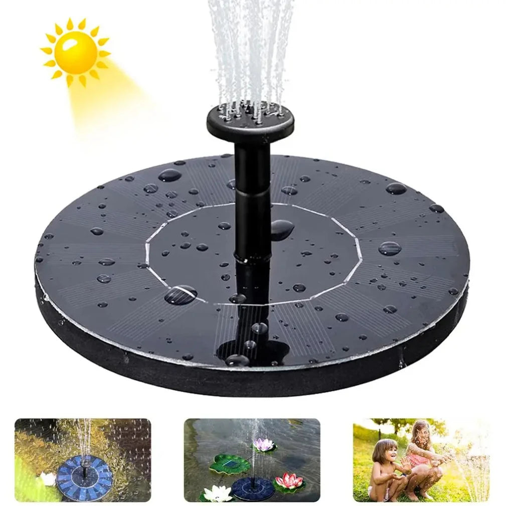 2025Solar Floating Water Fountain