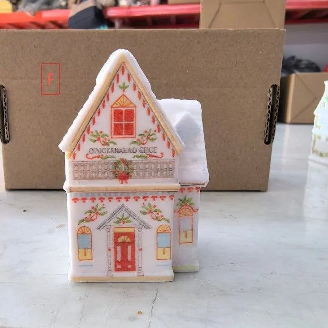 Holiday Village Spice House Set