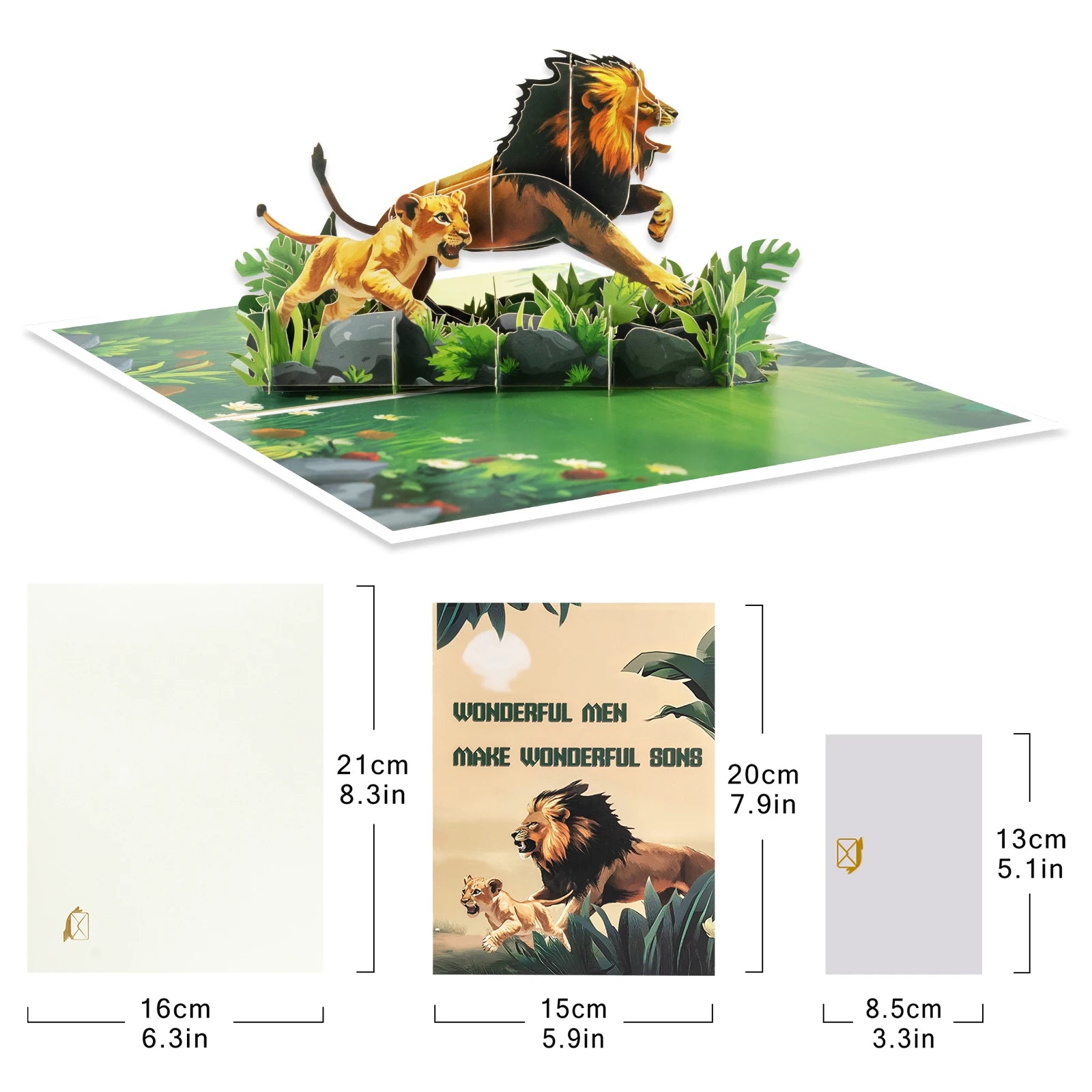 3D Pop-Up Father's Day Greeting Card