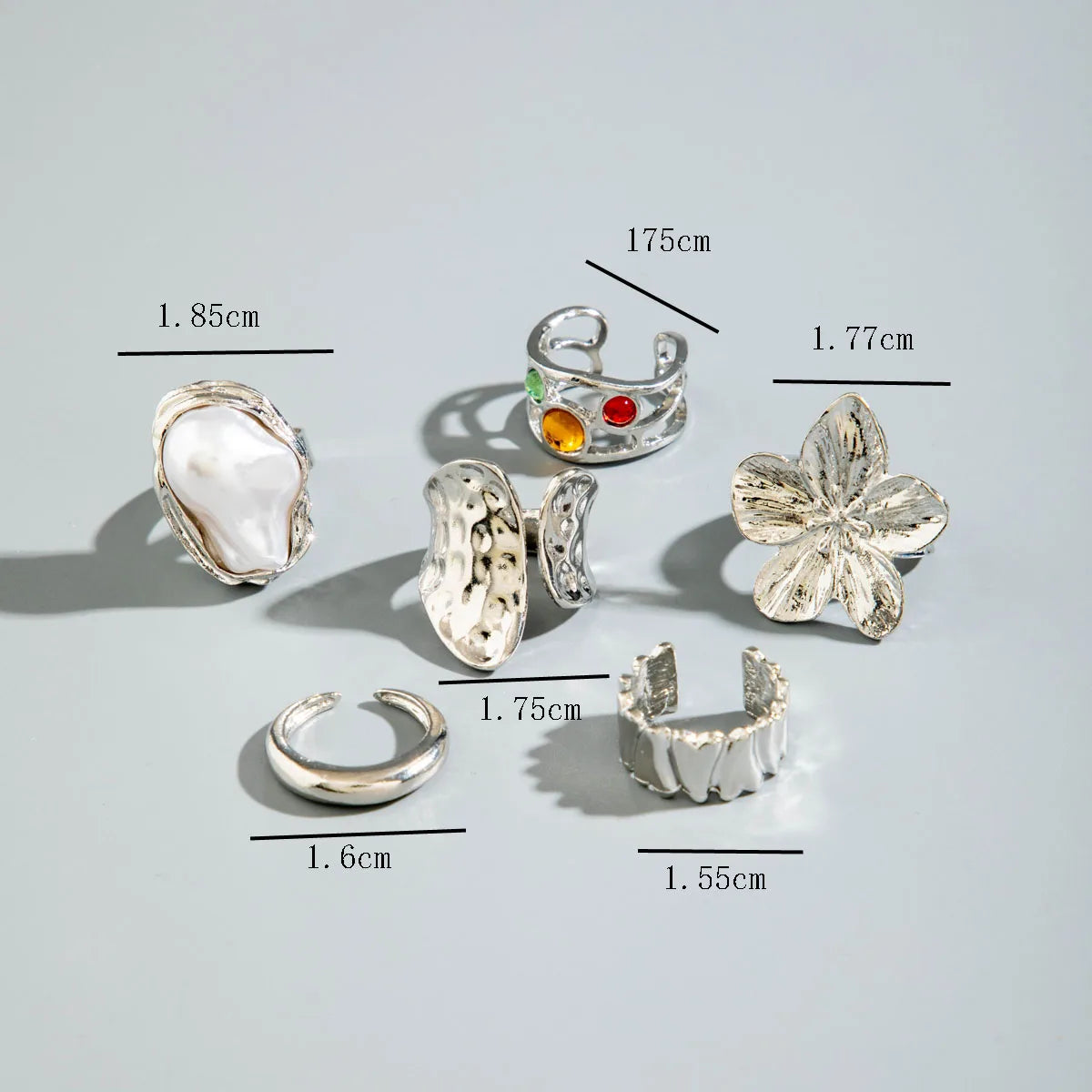 Pearl Open Ring Sets