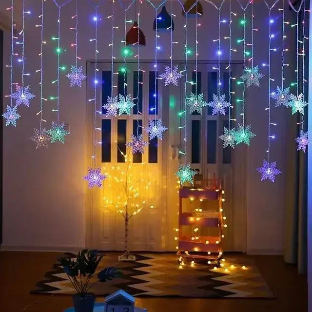 Christmas LED Snowflakes Garland