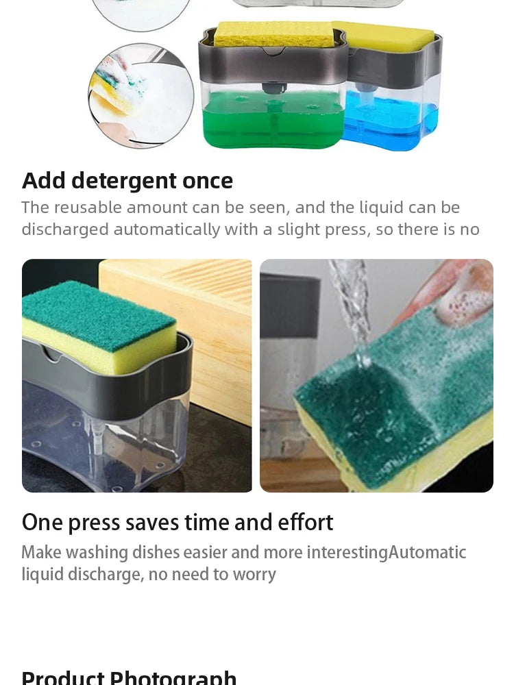 Kitchen Detergent Dispenser