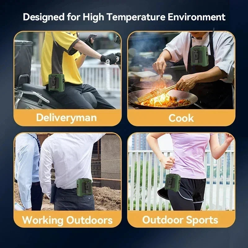 2026 New Portable Waist Fan