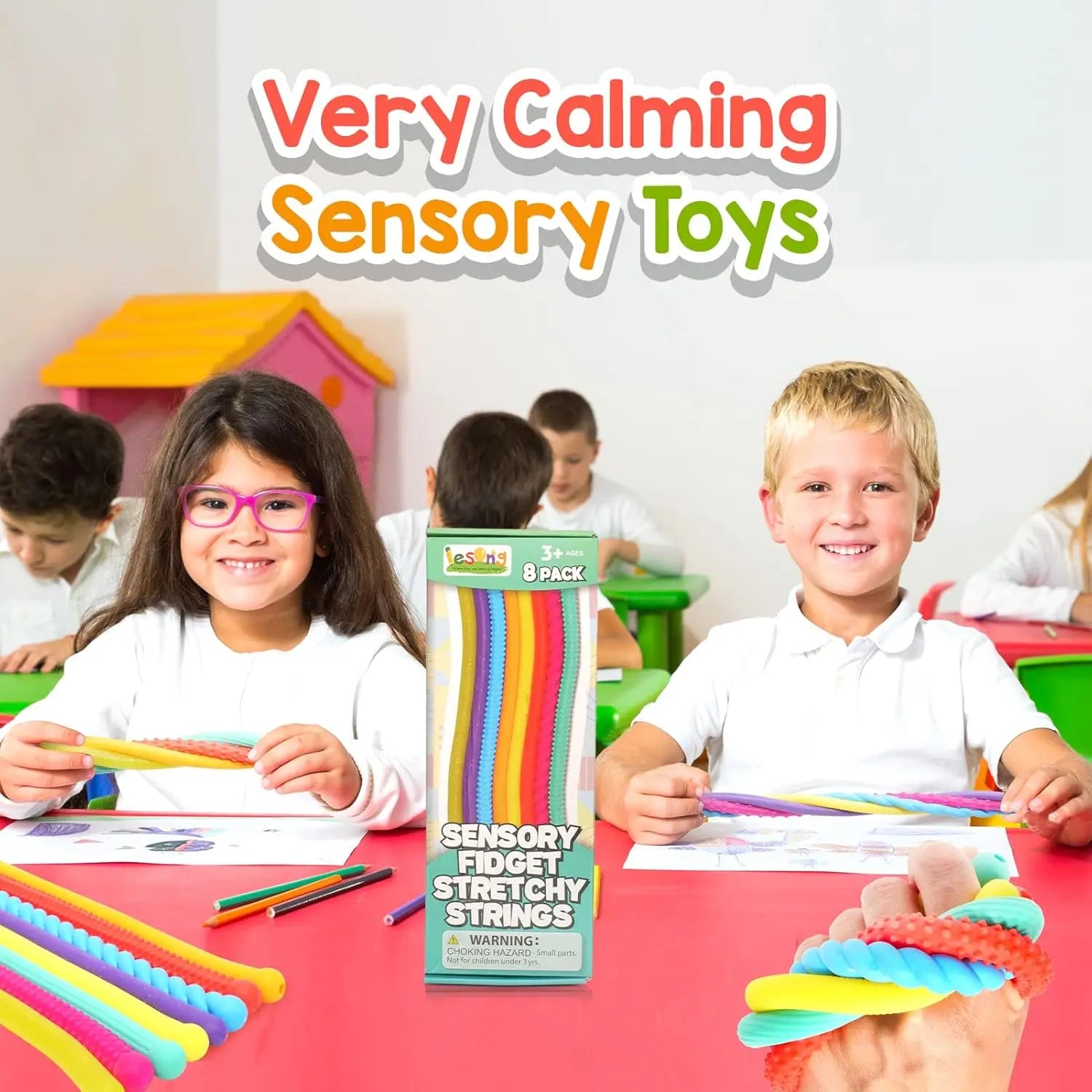 Sensory Textured Stretchy Fidget Toys